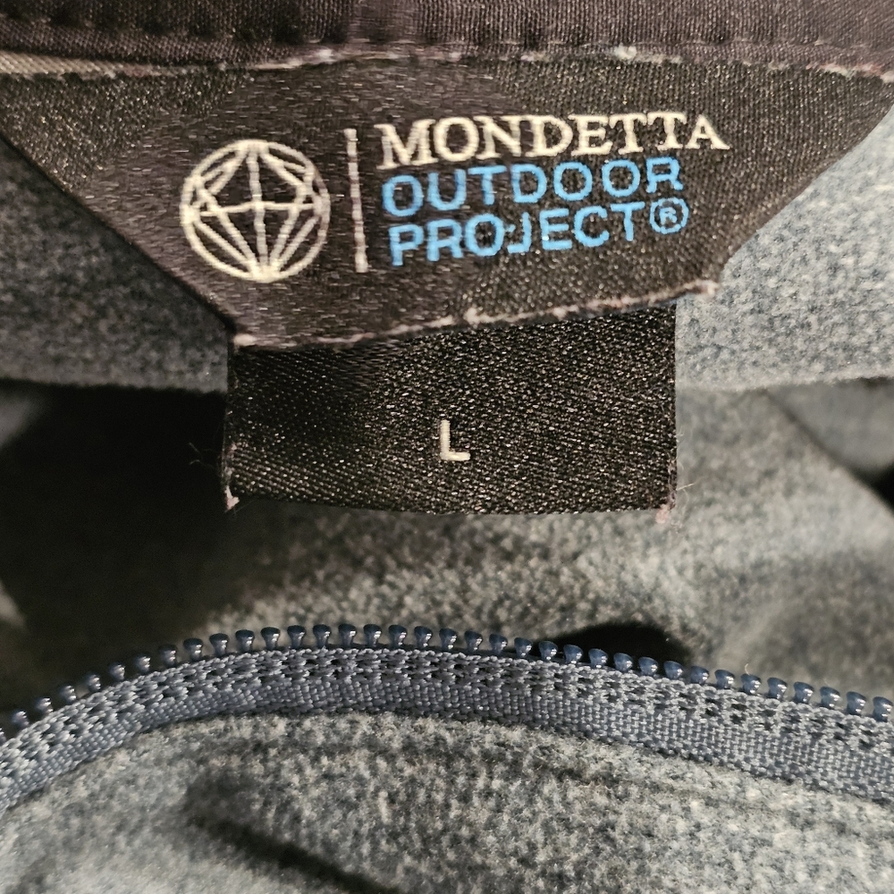 Mondetta Outdoor Project Men's 1/4 Zip Fleece Pullover Size Large - Picture 9 of 9